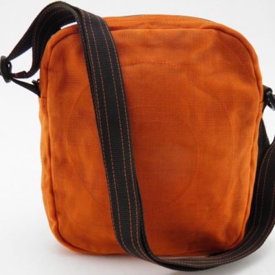 Le Quadrillé - Petit - Sac à bandoulière - Orange - verso