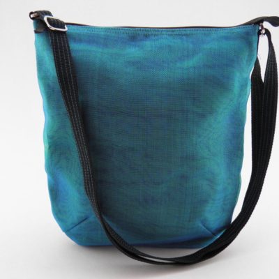 Pascal - Shoulder bag - Medium - Oil blue - verso