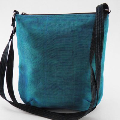 Pascal - Shoulder bag - Small - Oil blue - verso