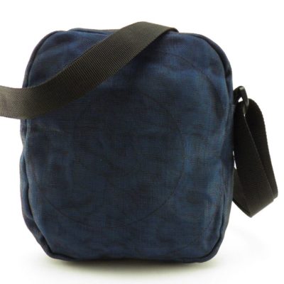 Le Quadrillé – Petit - Sac à bandoulière - Bleu marine - verso