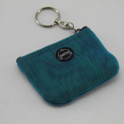 Geek - Change purse and Key ring - Oil blue