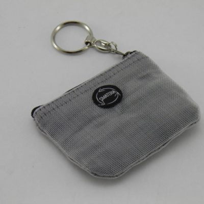 Geek - Change purse and Key ring - Gray