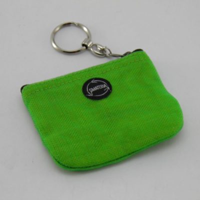 Geek - Change purse and Key ring - Apple green