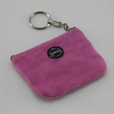 Geek - Change purse and Key ring - Pink