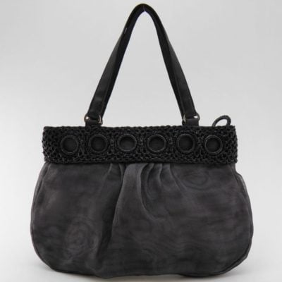 Arial - Eco-friendly Handbag - Medium - Charcoal