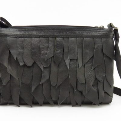 Canvas – Eco-friendly Leather Bag - Black