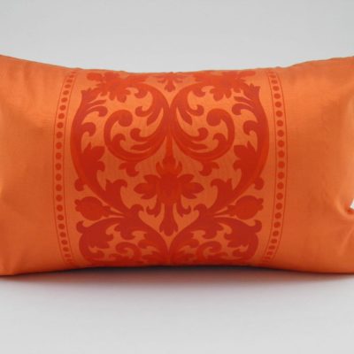 Angkor Cushion Cover – 2 In 1 - Fuchsia / Orange - 45x27cm
