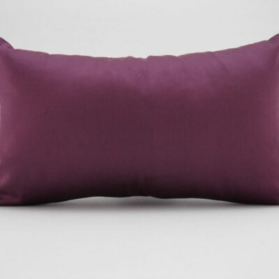 Organza Cushion Cover - Aubergine - 45x27cm