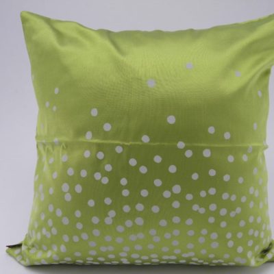 Happy Dots – Ethical Cushion Cover - Anise - 45x45cm