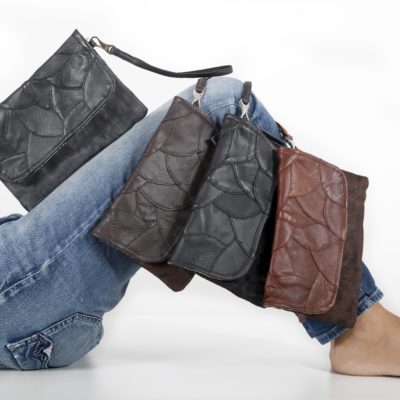 Embed - Eco-friendly Leather Clutch Bag