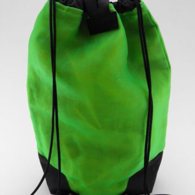 Floating - ethical backpack - Apple green - verso