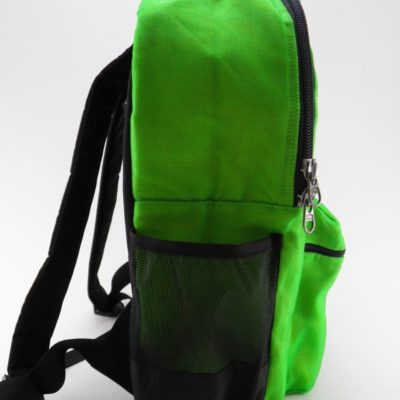 PERL - ethical backpack - Apple green - side