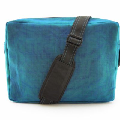 Header - Shoulder bag - Oil blue - verso