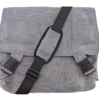 Shift - ethical messenger bag - Gray - strap
