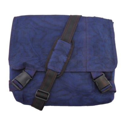 Shift - ethical messenger bag - Navy blue - strap