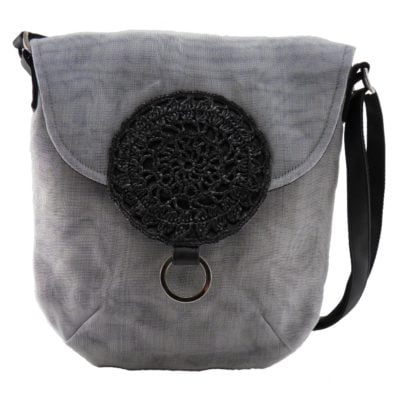 Scratch-net – Eco-friendly Shoulder bag - Small - Gray