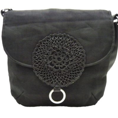 Scratch-net – Eco-friendly Shoulder bag - Large - Black