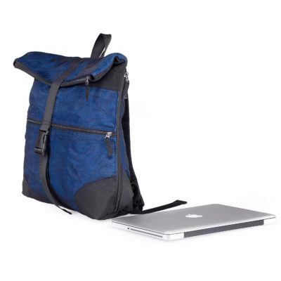 COMMA - techno ethical backpack - Navy blue