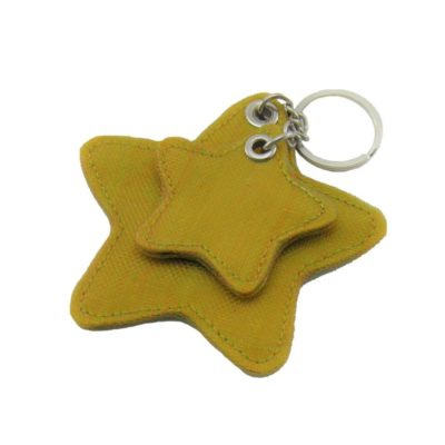 TIP - Ethical Key ring Star - Yellow
