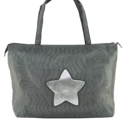 Unit - Ethical Shoulder bag - Star - Charcoal