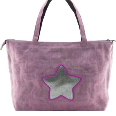 Unit - Ethical Shoulder bag - Star - Lilac