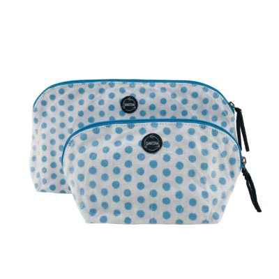 Markup - Makeup pouch - Large - Small - Blue dots