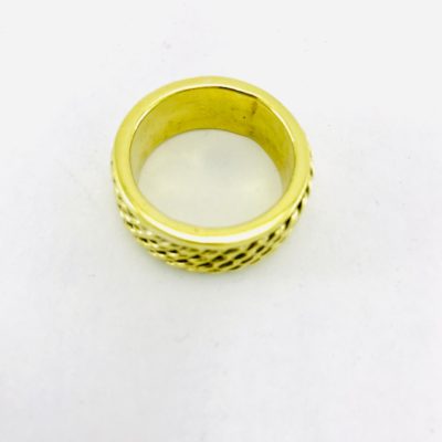 Braided Ring - Recycled Brass
