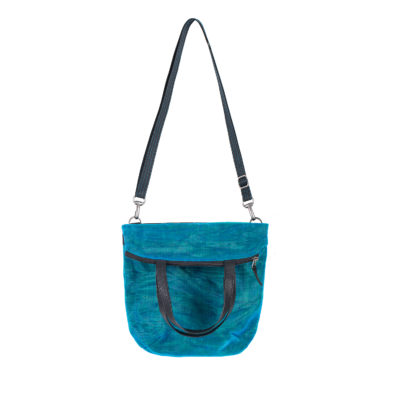 Voyager - Ethical Tote bag - Oil blue